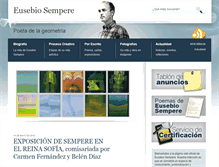 Tablet Screenshot of eusebio-sempere.com